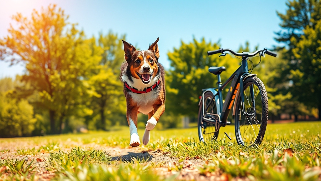 전기자전거, 안전이 최우선 (realistic 스타일)