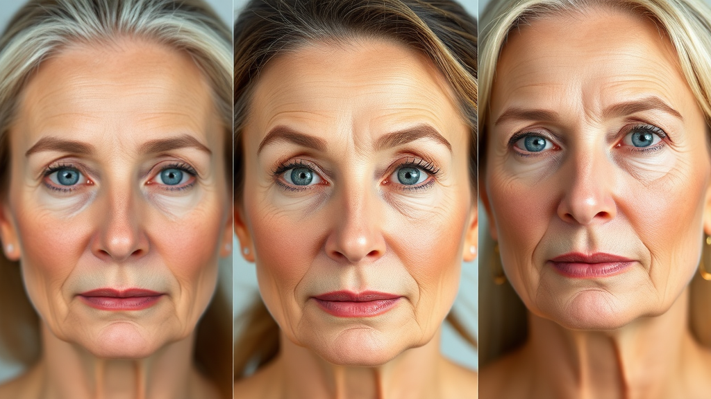 안면거상 비용, 가격 결정 요인부터 현명한 선택까지 A to Z 4 나이와 피부 상태에 따른 안면거상 수술 범위 (realistic 스타일)