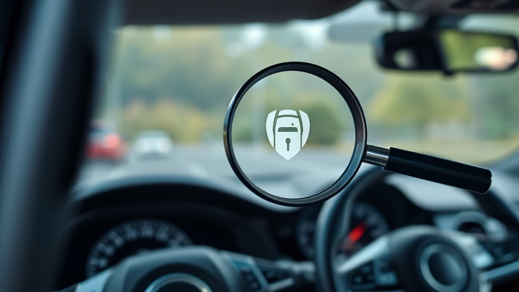 운전자보험, 어떻게 조회할까? (realistic 스타일)