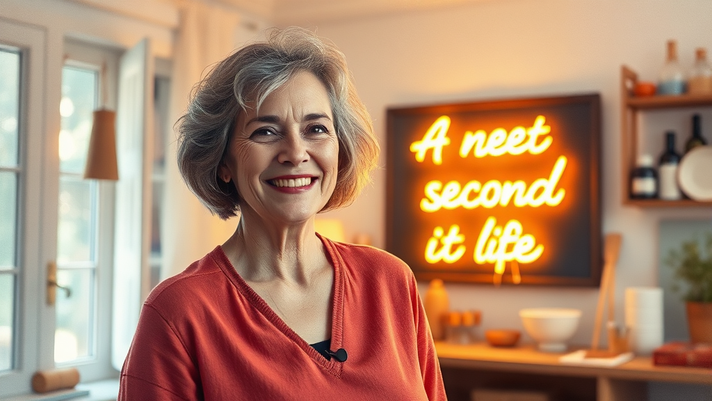 정리수납전문가: 깔끔한 인생! (watercolor 스타일)