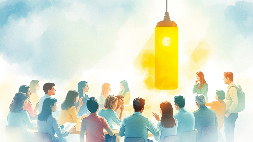 피해 예방 정보 및 교육 (watercolor 스타일)