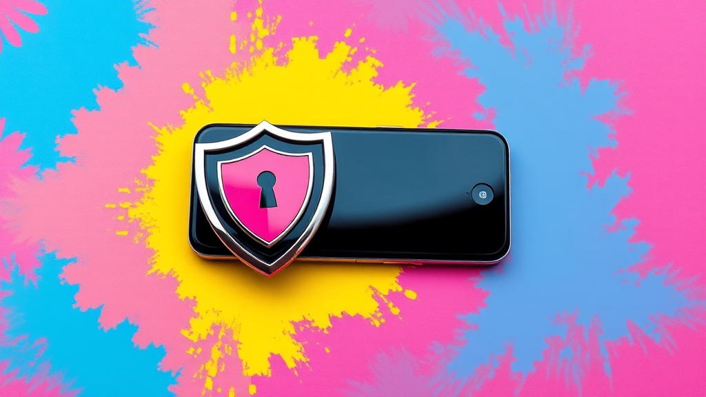 SK 유심 보호 서비스 가입법 (popart 스타일)