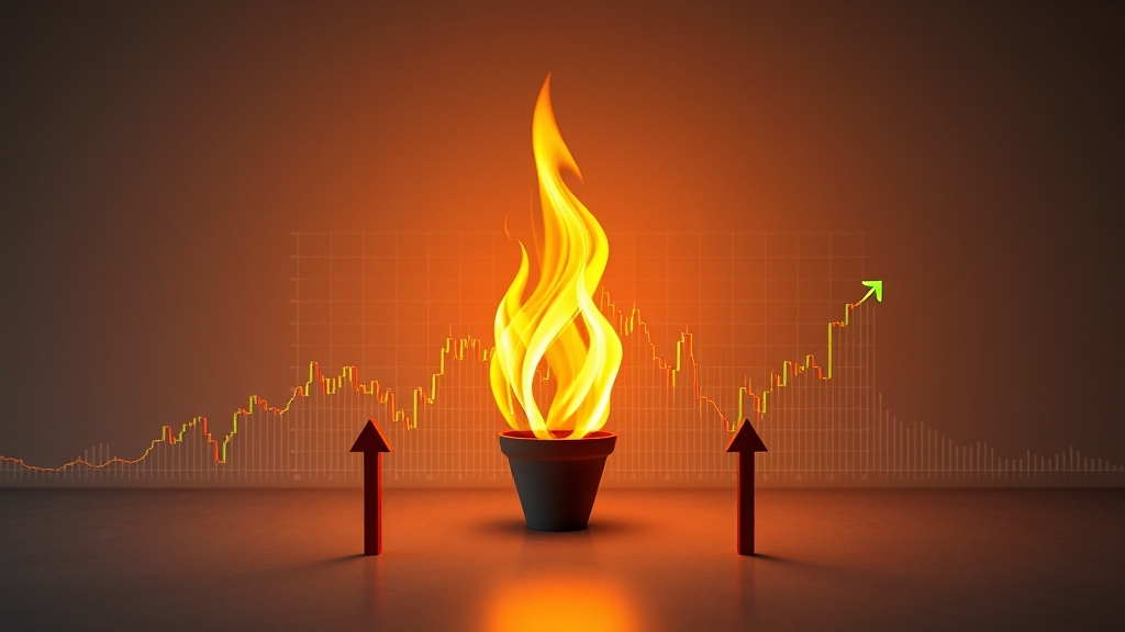 주요 지수 혼조세 마감 (realistic 스타일)