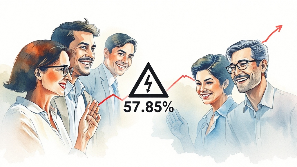 상장 후 주가 흐름 분석 (watercolor 스타일)