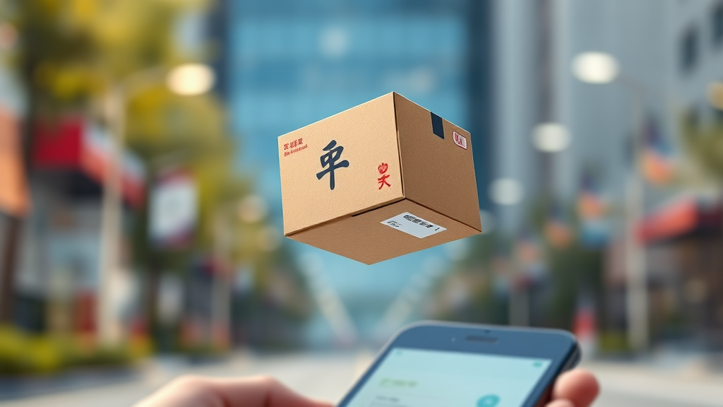 EMS 예약, 간편하게 신청하세요! (realistic 스타일)