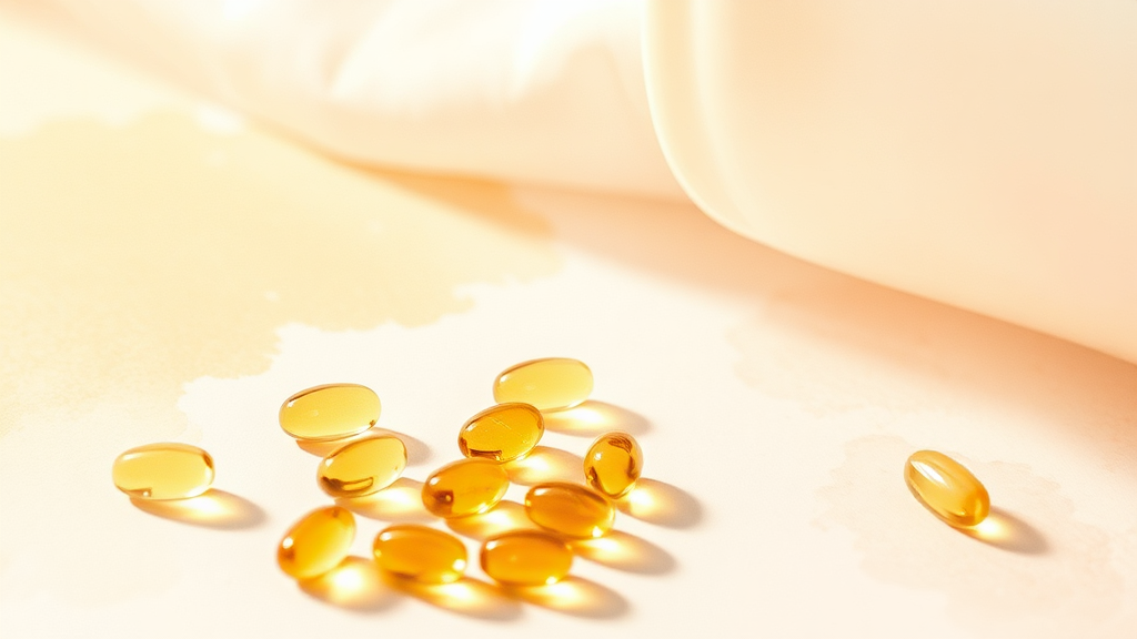 권장 섭취량/복용법 (watercolor 스타일)