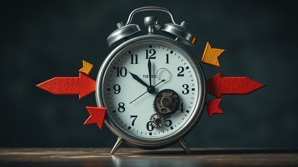 정년연장, 노사 입장 차이 (realistic 스타일)