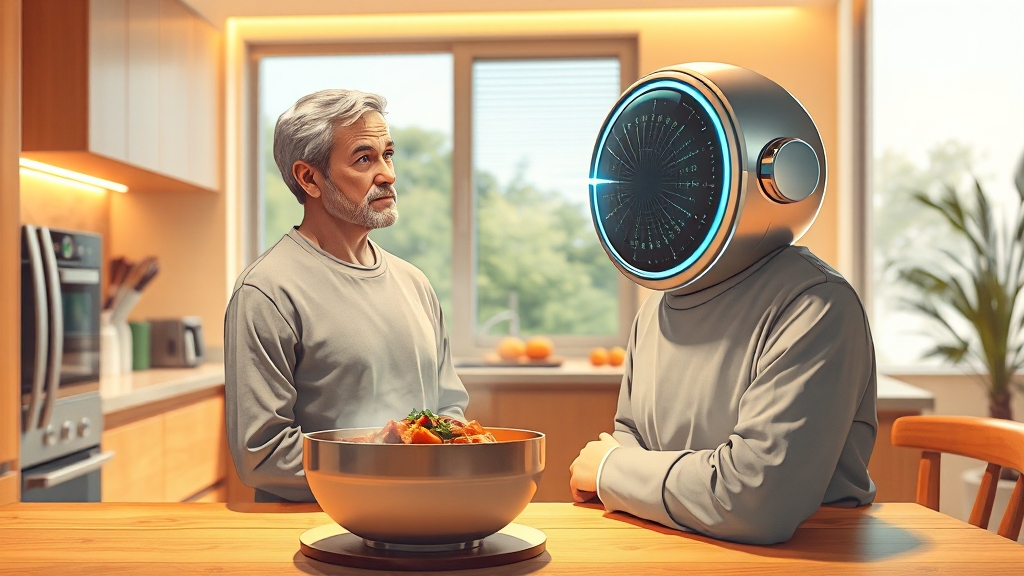 AI, 일상생활을 파고들다 (illustration 스타일)