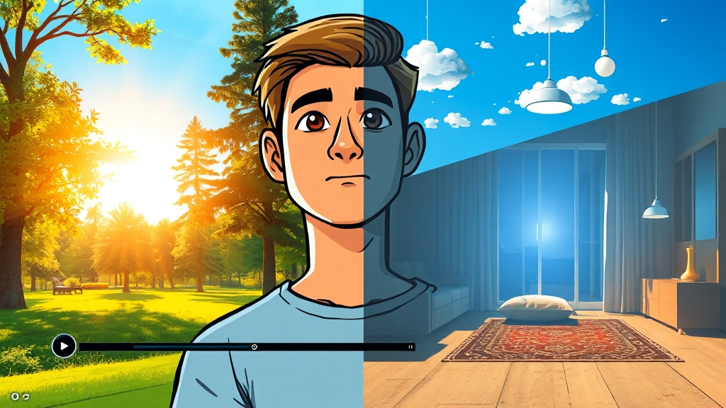 밝기 최적화: 실생활 활용 팁 (cartoon 스타일)