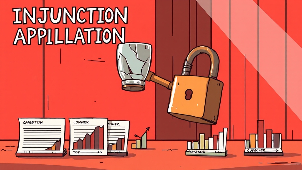 민사소송 추가 정보: 가처분 신청, 경영권 분쟁 (cartoon 스타일)