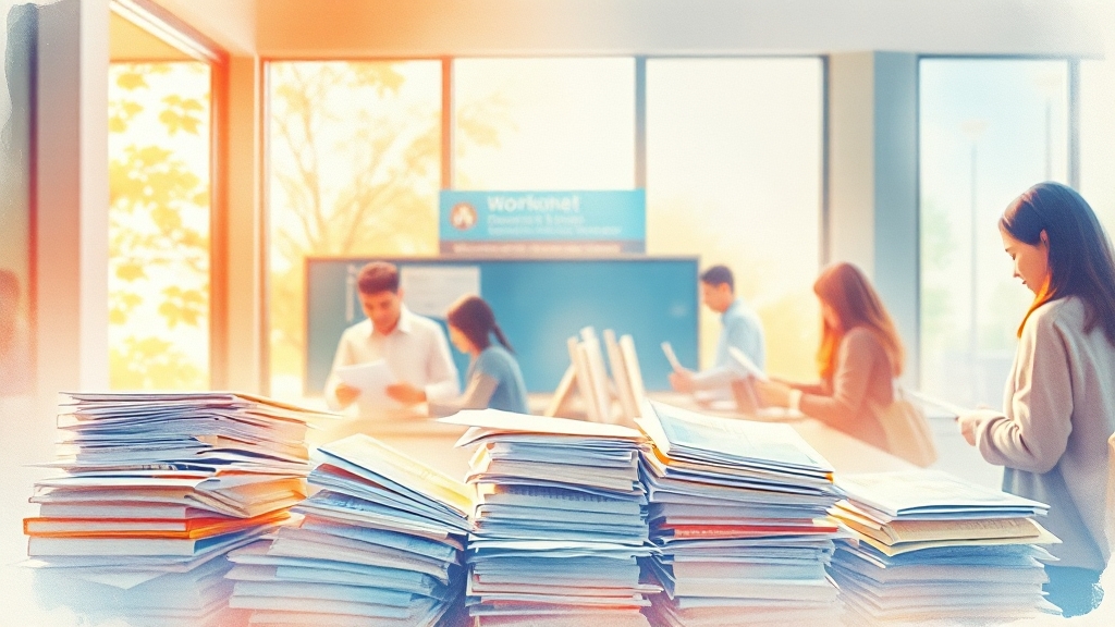 신청 방법 및 유의사항 (watercolor 스타일)