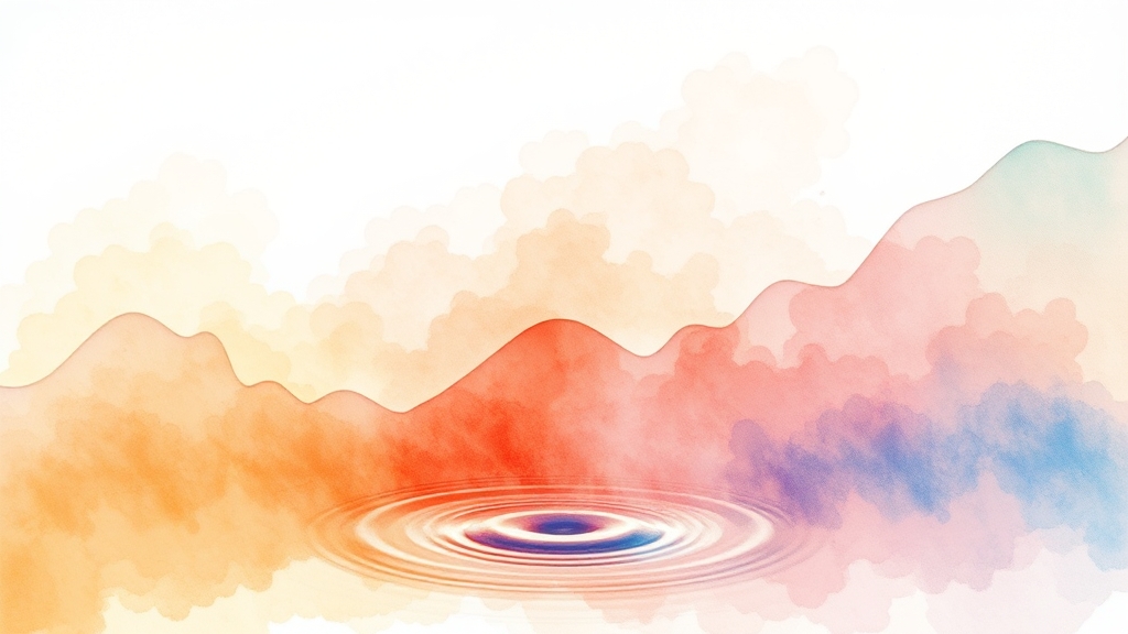 마무리 (watercolor 스타일)