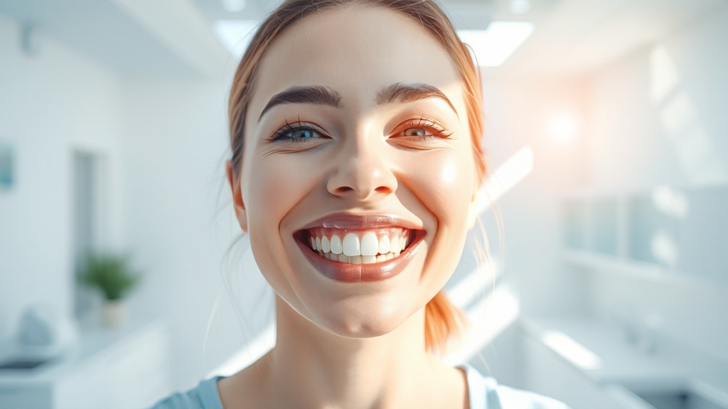 임플란트, 건강한 미소를 위한 선택 (watercolor 스타일)