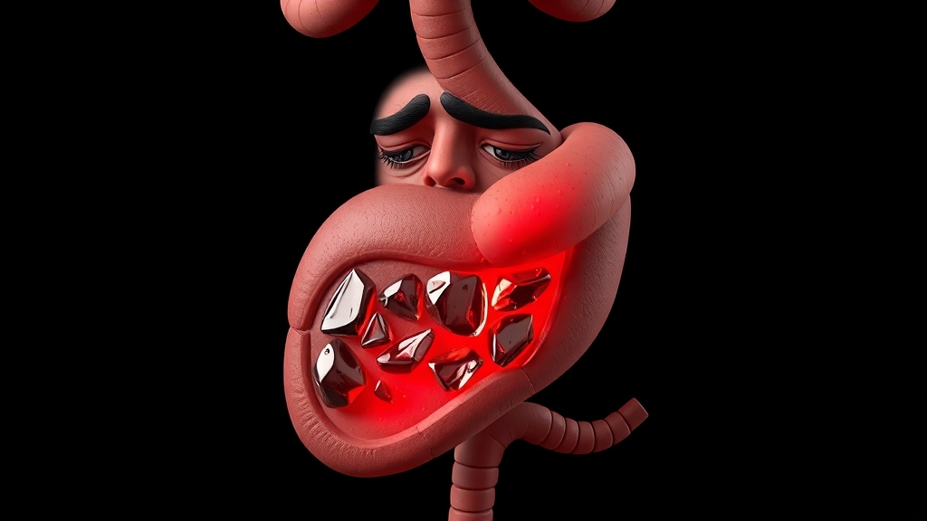 췌장염이란? 원인과 종류 (illustration 스타일)