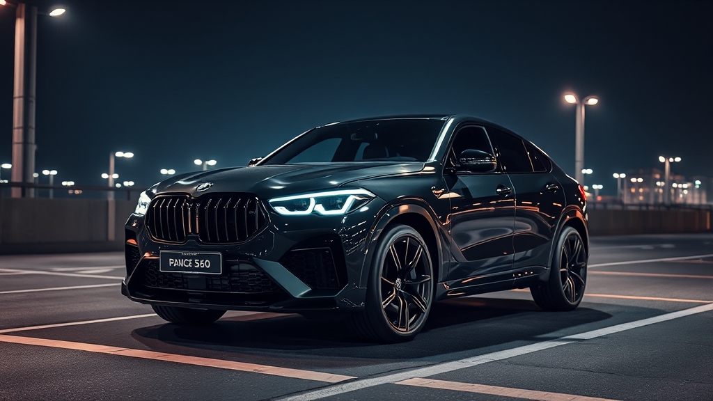 X6 M 컴페티션: 편의 및 안전 기능 (realistic 스타일)