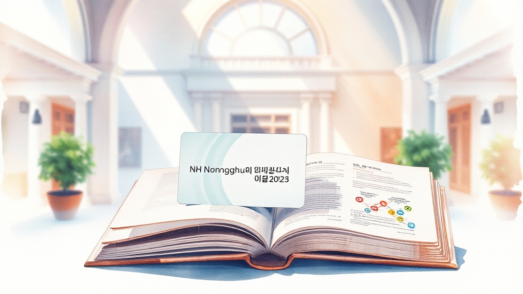 카드 발급과 사용, 이렇게 하세요! (watercolor 스타일)