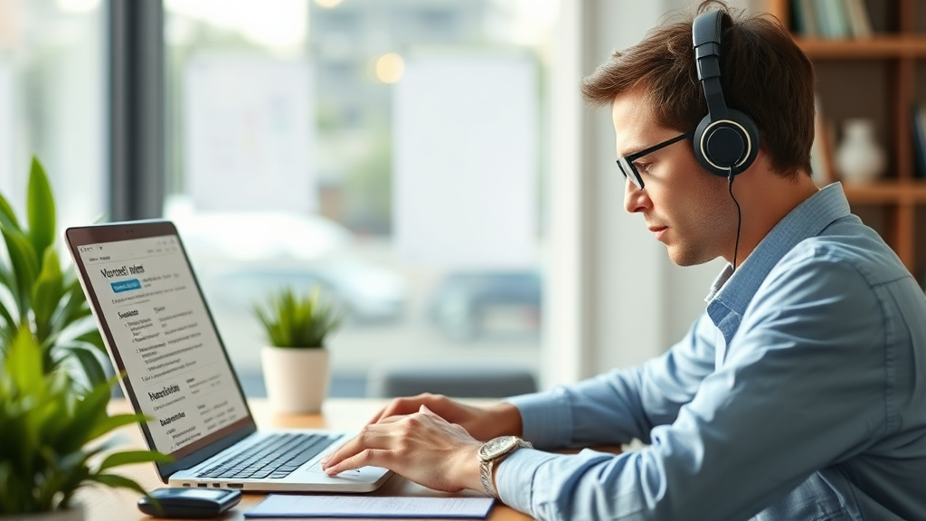 온라인 신청 절차 (realistic 스타일)