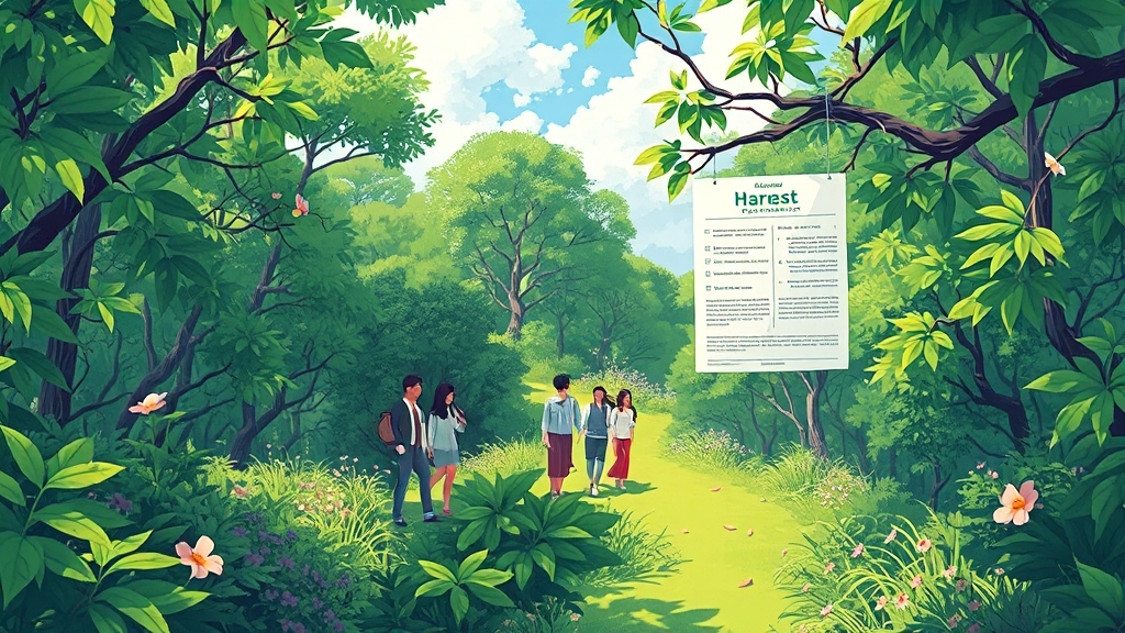 화담숲 예약 관련 FAQ (illustration 스타일)