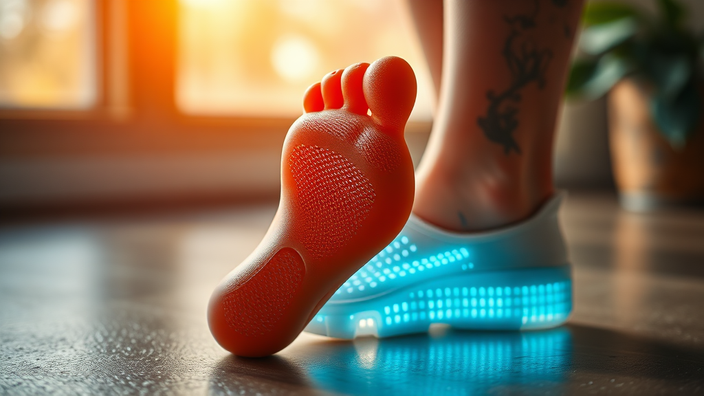 써마드 PLX 사용 후 다리 피로도 변화 그래프