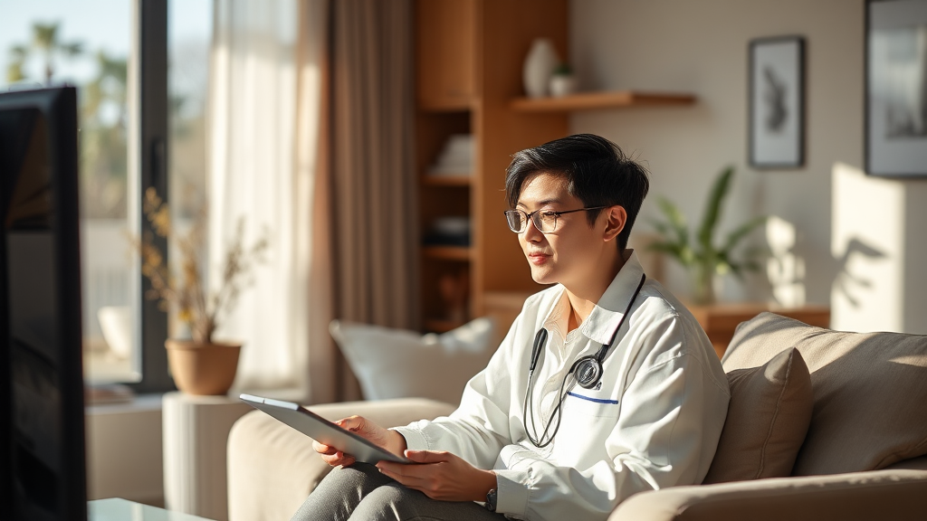 출장 서비스 예약 및 이용 (realistic 스타일)