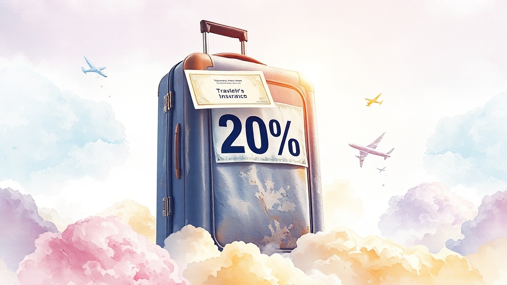 할인 혜택, 놓치지 마세요! (watercolor 스타일)