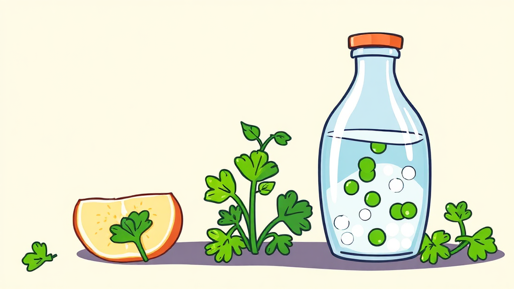 봄철 활력을 되찾는 미나리 식단 가이드 (cartoon 스타일)