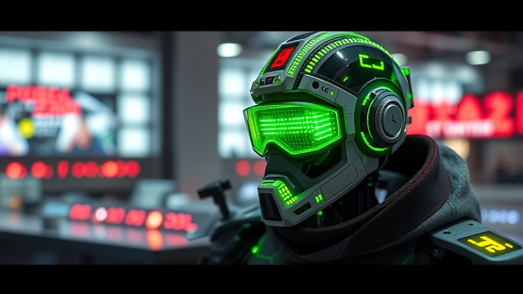 엔비디아의 대항마: 떠오르는 한국 스타트업들 (realistic 스타일)