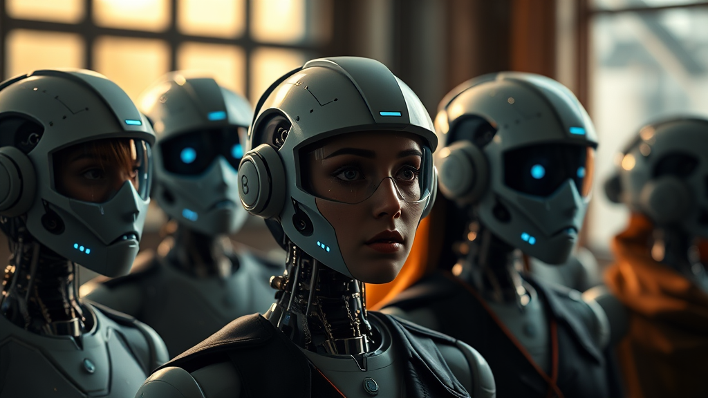 AI 챗봇의 허위 정보 및 피해 사례 (realistic 스타일)