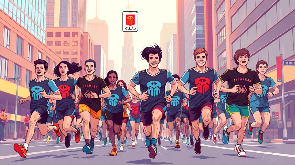 참가 신청: 접수 일정 확인 필수! (illustration 스타일)