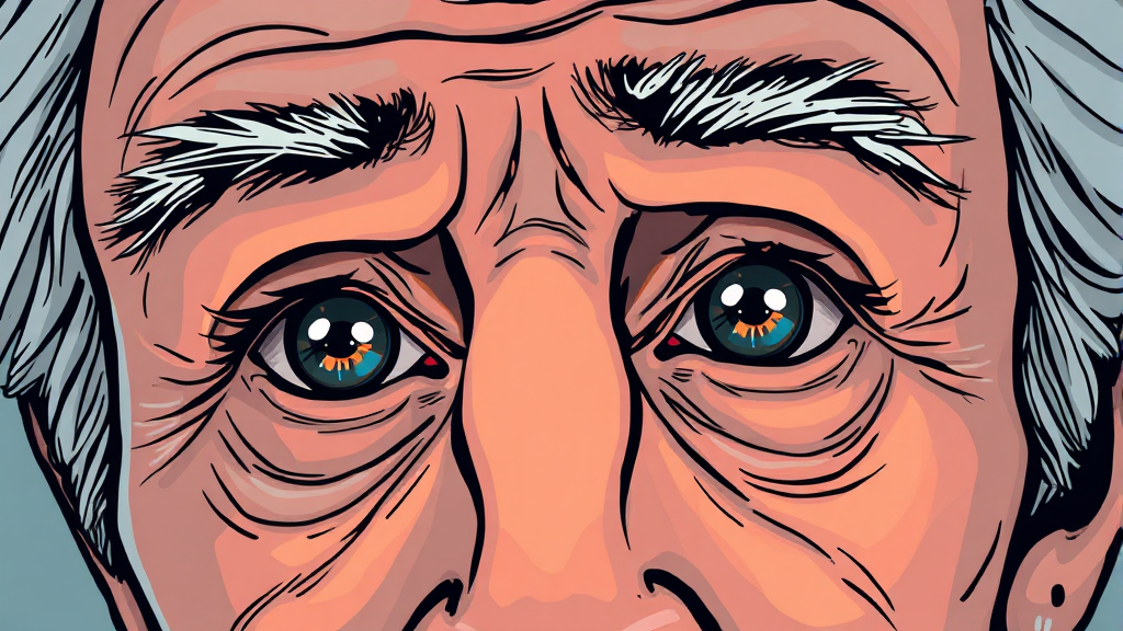 백내장이란 무엇일까요? (illustration 스타일)