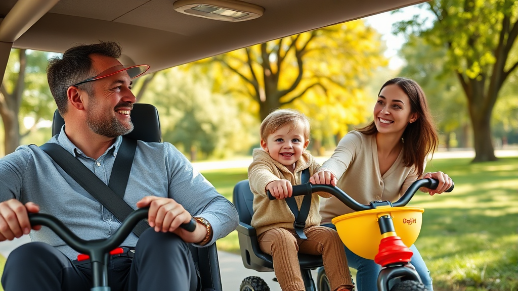 올보르 트라이크 주요 기능 (안전 시스템)