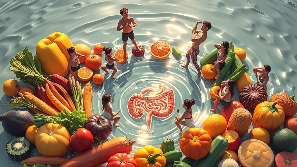 게실염, 어떻게 예방할 수 있을까요? (illustration 스타일)