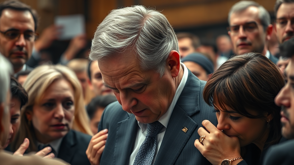 정치권 반응 및 파장 (realistic 스타일)