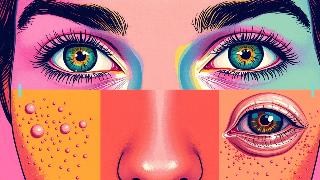 물사마귀, 어떻게 구분할까요? (popart 스타일)