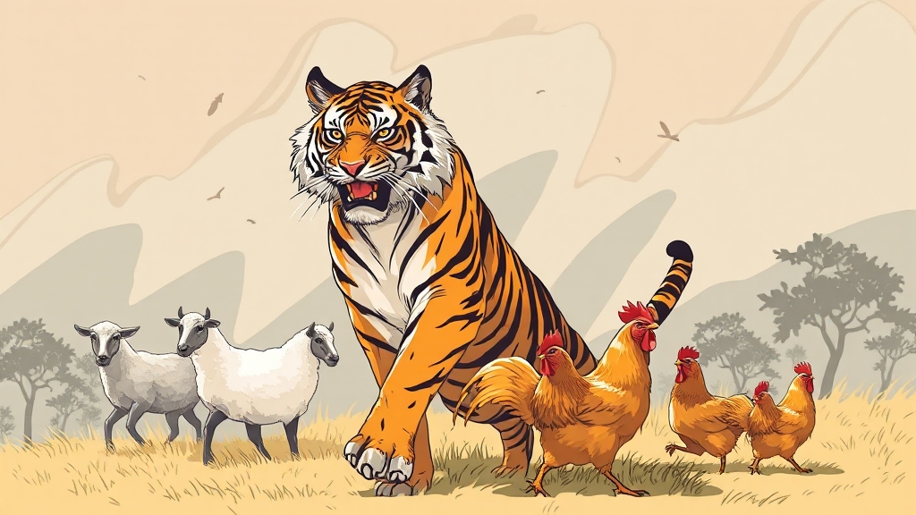 오늘의 운세 흐름 요약 (illustration 스타일)