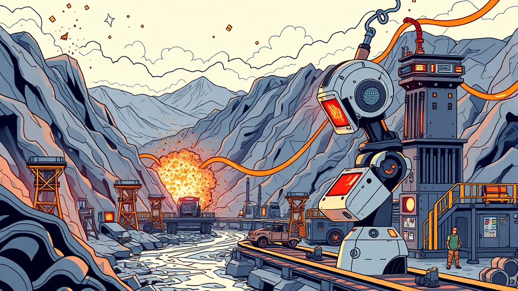 구리 가격 상승 관련 투자 전략 (illustration 스타일)