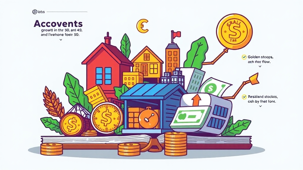 포트폴리오 구성 & 운용 (cartoon 스타일)