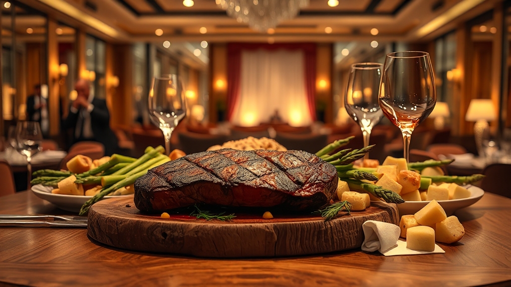 디너 뷔페 & 특별 메뉴 (realistic 스타일)