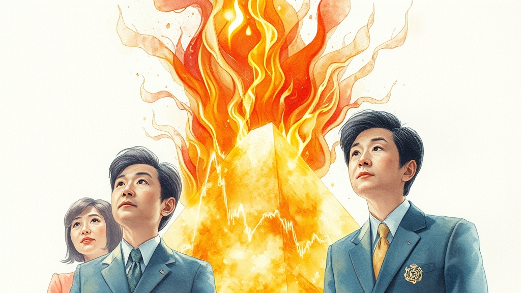 코스피, 역사적 고점 넘을까? (watercolor 스타일) (재시도)