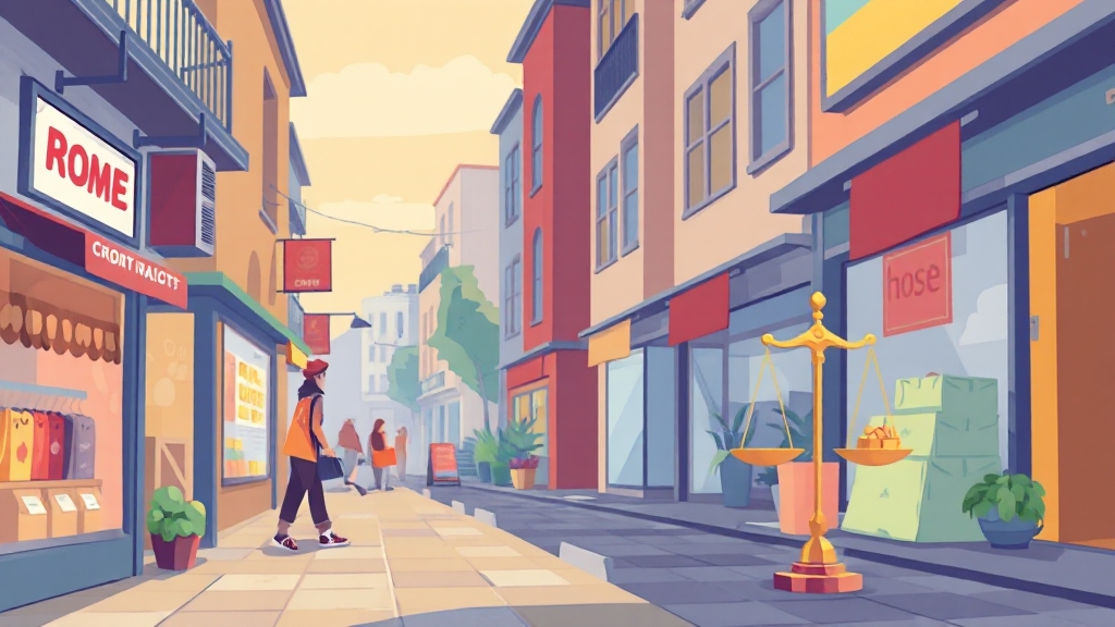 임차인의 권리금 회수 보호 (cartoon 스타일)