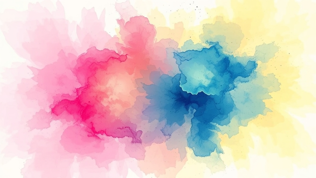 일러스트레이터 베타 버전이란? (watercolor 스타일)