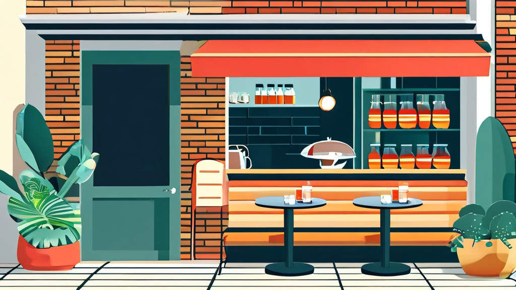 거지맵의 의의와 외식 물가 상승 시대의 전망 (illustration 스타일)