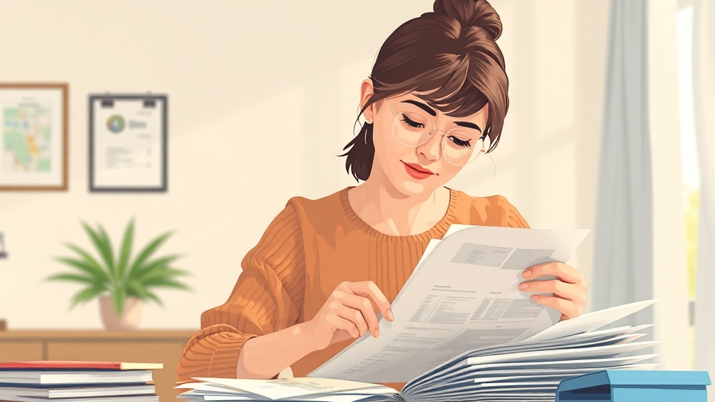 월세 세액공제 필요 서류 (realistic 스타일)