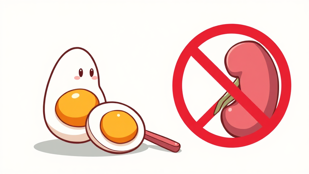 호관원 알부민 섭취 시 주의사항 및 부작용 (cartoon 스타일)