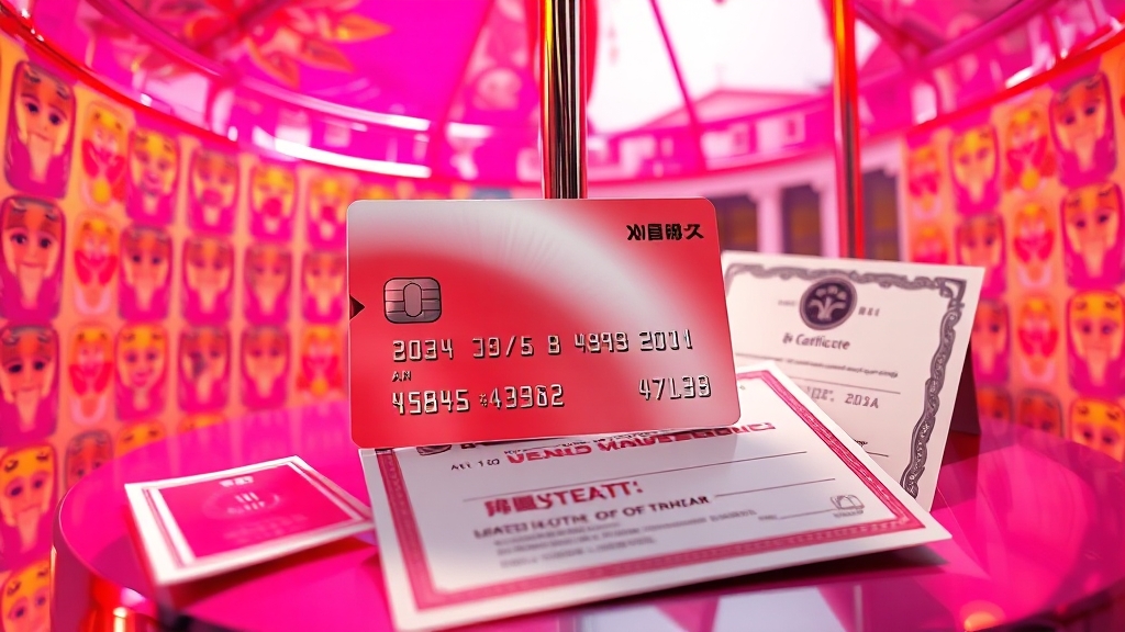 카드 발급부터 결제까지 사용 방법 (popart 스타일)