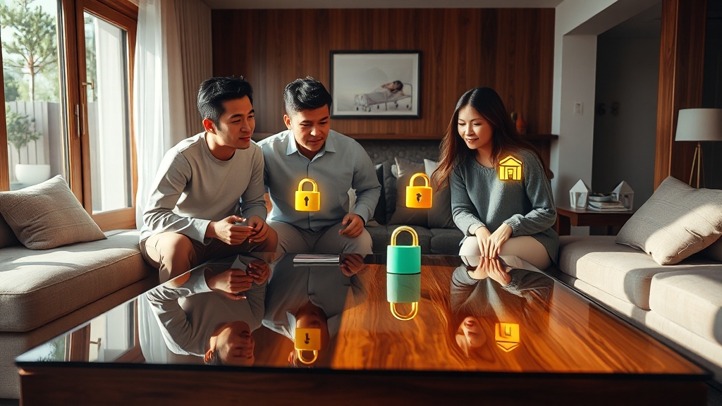 의료비 지원 시 유의사항 (realistic 스타일)