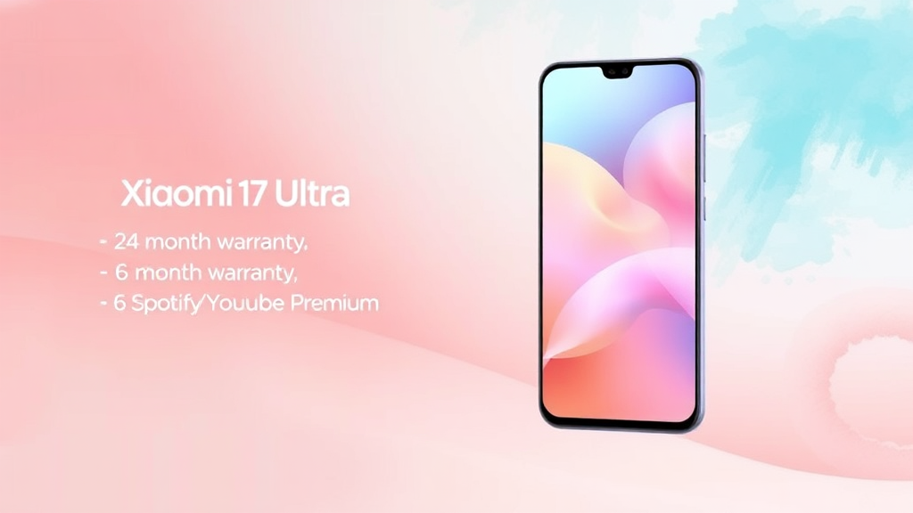 샤오미 17 울트라, 구매 전 알아야 할 모든 것 (AS 정책 포함) (watercolor 스타일)