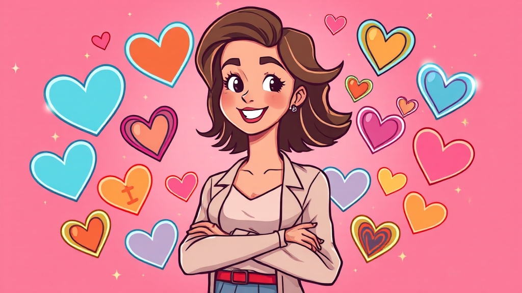 연애 스타일 진단 (cartoon 스타일)