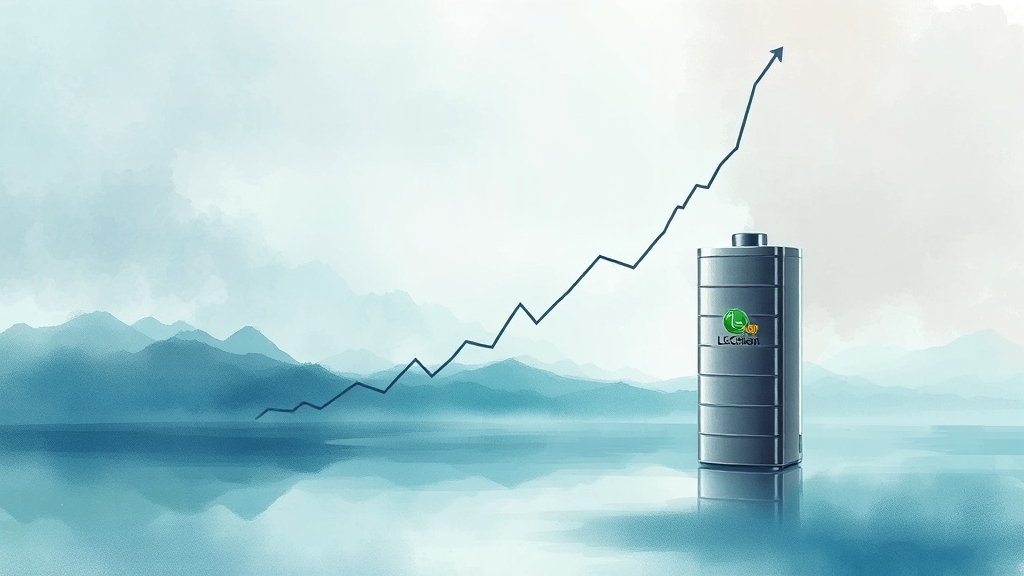 LG엔솔, 테슬라 LFP 배터리 수주: ESS 시장 주도권 확보 전략(25년 최신) 7 LG엔솔 주식 투자 분석 (watercolor 스타일)
