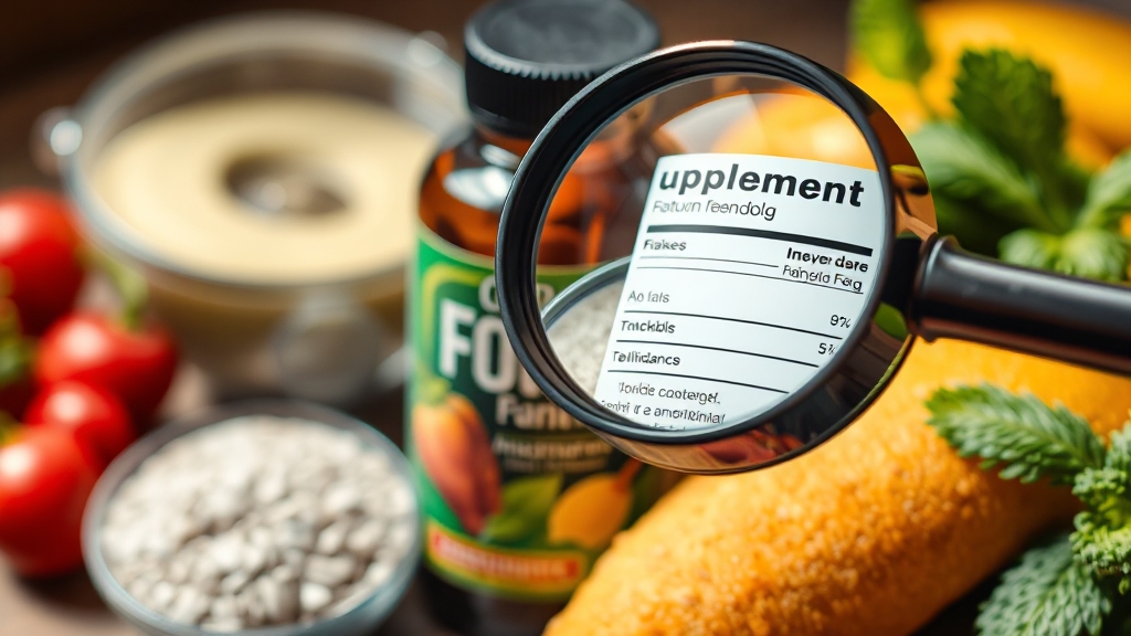 복용량 및 복용 시 주의사항 (realistic 스타일)